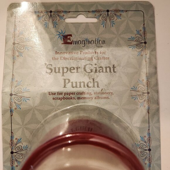 Whale Super Giant Hole Punch Emagination paper Scrapbook Craft Shapes - Picture 2 of 6